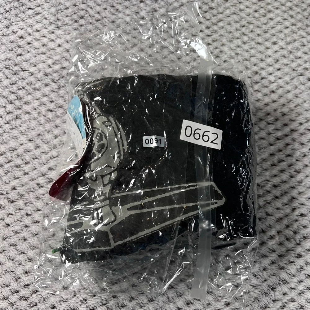 Kids Star Wars Black‎ Joggers Sweatpants Tie Fighter Galactic Empire Logo Size S